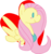 Size: 444x473 | Tagged: safe, artist:pansyseed, fluttershy, pony, g4, bust, female, portrait, solo