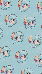 Size: 1080x1920 | Tagged: safe, artist:phyllismi, coco pommel, earth pony, pony, g4, female, mare, solo, tiled background, wallpaper