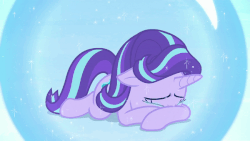 Size: 600x338 | Tagged: safe, screencap, starlight glimmer, pony, a royal problem, g4, animated, crying, female, gif, sadlight glimmer, solo