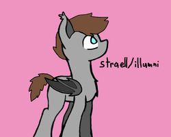 Size: 898x720 | Tagged: safe, artist:hypergurl4010, artist:playstation, edit, editor:playstation, oc, oc only, oc:straell, bat pony, pony, base used