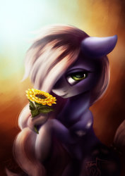 Size: 1600x2263 | Tagged: safe, artist:spectrumblaze, oc, oc only, oc:charlotte, pony, abstract background, flower, solo