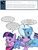 Size: 600x800 | Tagged: safe, artist:dekomaru, trixie, twilight sparkle, oc, oc:nebula, pony, unicorn, tumblr:ask twixie, g4, ask, female, lesbian, magical lesbian spawn, mare, offspring, parent:trixie, parent:twilight sparkle, parents:twixie, pregnant, ship:twixie, shipping, tumblr