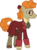 Size: 767x1035 | Tagged: safe, artist:cloudy glow, doctor muffin top, earth pony, pony, g4, clothes, clothes swap, cosplay, costume, delbert doppler, disney, doctor doppler, glasses, male, movie reference, simple background, smiling, solo, stallion, transparent background, treasure planet
