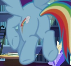 Size: 416x388 | Tagged: safe, screencap, rainbow dash, equestria girls, g4, my little pony equestria girls: rainbow rocks, butt, cropped, female, plot, rainbutt dash, solo