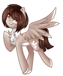 Size: 1134x1360 | Tagged: safe, artist:sketchyhowl, oc, oc only, oc:dreamy mind, pegasus, pony, colored wings, colored wingtips, female, mare, neck fluff, simple background, solo, transparent background
