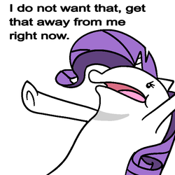 Size: 700x700 | Tagged: artist needed, safe, narwhal, pony, unicorn, 4chan, dialogue, disgusted, do not want, drawthread, horrified, ponified, solo, upset