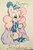 Size: 1659x2530 | Tagged: safe, artist:gingerthefox, pinkie pie, earth pony, pony, g4, 4chan, blanket, chocolate, clothes, drawthread, female, food, hat, heart eyes, hoof hold, hot chocolate, mare, mug, scarf, sitting, smiling, socks, solo, striped socks, traditional art, wingding eyes, winter hat
