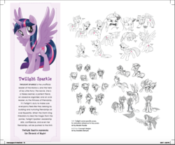 Size: 1688x1400 | Tagged: safe, artist:daniella demysh, artist:maahir pandie, twilight sparkle, alicorn, pony, comic:the many faces of twilight sparkle, g4, my little pony: the movie, official, the art of my little pony: the movie, concept art, facial expressions, female, mare, twilight sparkle (alicorn)
