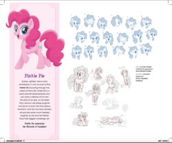 Size: 1678x1398 | Tagged: safe, artist:jaqueline anderson, artist:maahir pandie, pinkie pie, earth pony, pony, g4, my little pony: the movie, official, the art of my little pony: the movie, balloon, concept art, expressions, female, happy, mare