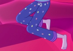 Size: 547x381 | Tagged: safe, screencap, sci-twi, twilight sparkle, equestria girls, g4, my little pony equestria girls: legend of everfree, clothes, cropped, feet, legend of everfeet, legs, pajamas, pictures of legs