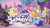 Size: 2560x1440 | Tagged: safe, applejack, fluttershy, pinkie pie, rainbow dash, rarity, twilight sparkle, alicorn, pony, g4, my little pony: the movie, canterlot, mane six, my little pony logo, twilight sparkle (alicorn), wallpaper