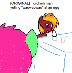 Size: 378x386 | Tagged: safe, oc, oc only, pony, ms paint, table