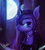 Size: 1961x2177 | Tagged: safe, artist:lmgchikess, princess luna, pony, g4, bust, chromatic aberration, crown, female, jewelry, moon, portrait, regalia, solo