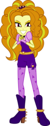Size: 1986x5000 | Tagged: safe, artist:diegator007, adagio dazzle, equestria girls, g4, my little pony equestria girls: rainbow rocks, adorabolical, adoraevil, adoragio, boots, clothes, cute, evil smile, female, fingerless gloves, gloves, grin, high heel boots, high res, shoes, simple background, smiling, solo, transparent background, vector