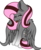 Size: 1024x1258 | Tagged: safe, artist:fizzy2014, oc, oc only, oc:heidi, pegasus, pony, eyes closed, female, mare, simple background, sitting, solo, tongue out, transparent background