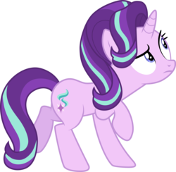 Size: 3075x3001 | Tagged: safe, artist:cloudy glow, starlight glimmer, pony, unicorn, g4, no second prances, .ai available, female, high res, mare, simple background, solo, transparent background, vector