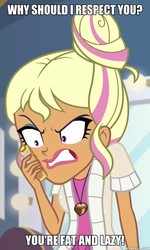 Size: 600x1000 | Tagged: safe, edit, edited screencap, screencap, chestnut magnifico, equestria girls, equestria girls specials, g4, my little pony equestria girls: movie magic, american dad, chestnut's angry phone call, image macro, male, meme, memeful.com