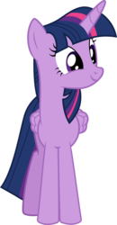 Size: 3001x5753 | Tagged: safe, artist:cloudy glow, twilight sparkle, alicorn, pony, g4, the lost treasure of griffonstone, .ai available, absurd resolution, cute, female, mare, simple background, smiling, solo, transparent background, twiabetes, twilight sparkle (alicorn), vector