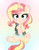 Size: 3100x4000 | Tagged: safe, artist:dressella, sunset shimmer, pony, unicorn, g4, clothes, cute, dressup, equestria girls outfit, female, gradient background, heart eyes, jacket, looking at you, pastel, shimmerbetes, smiling, solo, tongue out, wingding eyes