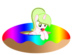Size: 2116x1584 | Tagged: safe, artist:duyguusss, oc, oc only, oc:dakota chaos, alicorn, pony, base used, donut, female, food, mare, mouth hold, simple background, solo, transparent background