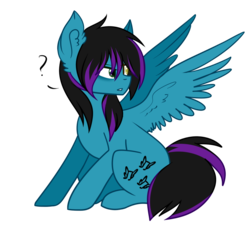 Size: 1024x937 | Tagged: safe, artist:despotshy, oc, oc only, oc:despy, pegasus, pony, female, mare, race swap, simple background, sitting, solo, transparent background