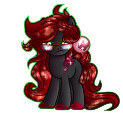 Size: 1055x1038 | Tagged: safe, artist:immagoddampony, oc, oc only, oc:flame, orbite, original species, pony, base used, female, red and black oc, simple background, solo, transparent background