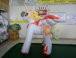 Size: 1213x924 | Tagged: safe, artist:arniemkii, daybreaker, alicorn, inflatable pony, pony, a royal problem, g4, bootleg, hongyi, inflatable, irl, photo