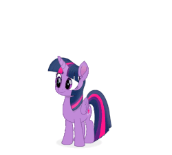Size: 600x540 | Tagged: safe, artist:tiredbrony, twilight sparkle, alicorn, pony, g4, my little pony: the movie, animated, female, flip, gif, simple background, transparent background, twilight sparkle (alicorn)