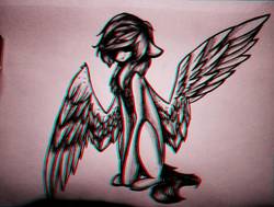Size: 1034x780 | Tagged: safe, artist:verimors, oc, oc only, pony, solo, traditional art