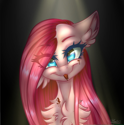 Size: 1654x1662 | Tagged: safe, artist:fellabyss, pinkie pie, earth pony, pony, g4, female, pinkamena diane pie, solo