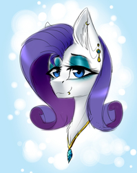 Size: 1460x1830 | Tagged: safe, artist:fellabyss, rarity, pony, g4, female, solo