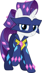 Size: 6000x10177 | Tagged: safe, artist:byteslice, radiance, rarity, pony, unicorn, g4, power ponies (episode), .svg available, absurd resolution, female, mare, power ponies, simple background, solo, superhero, transparent background, vector