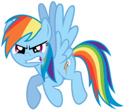 Size: 695x616 | Tagged: safe, artist:byteslice, rainbow dash, pegasus, pony, g4, .svg available, female, mare, simple background, solo, svg, transparent background, vector