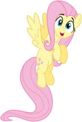 Size: 890x1315 | Tagged: safe, artist:byteslice, fluttershy, pegasus, pony, g4, the return of harmony, .svg available, excited, female, mare, simple background, solo, svg, transparent background, vector
