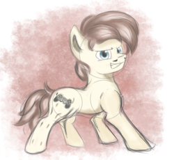 Size: 1587x1462 | Tagged: safe, artist:qbellas, oc, oc only, pony, simple background, sketch, solo