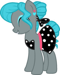 Size: 643x801 | Tagged: safe, artist:bluedyequeen, oc, oc only, oc:martine, earth pony, pony, base used, clothes, dress, female, mare, solo