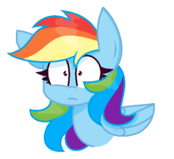 Size: 536x491 | Tagged: safe, artist:rainbowkittyy, rainbow dash, pony, g4, female, simple background, solo, transparent background