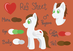 Size: 1024x724 | Tagged: safe, artist:leonbrony, artist:lordswinton, oc, oc only, pegasus, pony, bust, commission, galleryofgoodwill, lineless, reference sheet, solo, vector