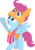 Size: 1367x1967 | Tagged: safe, artist:frownfactory, windy whistles, pony, g4, my little pony: friendship is magic, parental glideance, .svg available, clothes, costume, female, freckles, mare, simple background, solo, svg, transparent background, vector, wings