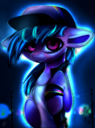 Size: 2358x3159 | Tagged: safe, artist:php69, azure velour, pony, g4, cap, clothes, floppy ears, hat, high res, solo