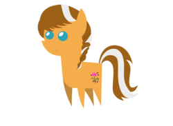 Size: 3182x2327 | Tagged: safe, artist:aborrozakale, earth pony, pony, anna, anna (frozen), braid, crossover, female, frozen (movie), high res, mare, pointy ponies, ponified, simple background, solo, transparent background, vector