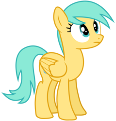 Size: 2900x3030 | Tagged: safe, artist:tomfraggle, sunshower raindrops, pegasus, pony, g4, wonderbolts academy, female, high res, mare, simple background, solo, transparent background, vector