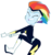 Size: 2925x3097 | Tagged: safe, artist:sketchmcreations, rainbow dash, zapp, equestria girls, equestria girls specials, g4, my little pony equestria girls: movie magic, boots, clothes, costume, eyes closed, female, high res, out of context, power ponies, shoes, simple background, solo, struggling, transparent background, vector