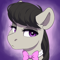 Size: 600x600 | Tagged: safe, artist:silentwulv, octavia melody, earth pony, pony, g4, bust, female, mare, portrait, solo