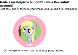 Size: 704x502 | Tagged: safe, derpy hooves, pegasus, pony, g4, fake, female, mare, meme, meta, solo