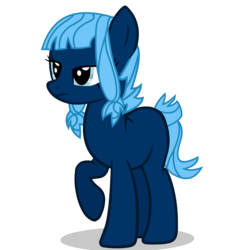 Size: 1500x1500 | Tagged: safe, artist:xanderserb, oc, oc only, pony, g4, lidded eyes, raised hoof, show accurate, simple background, solo, transparent background, vector