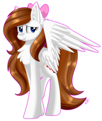 Size: 1024x1218 | Tagged: safe, artist:whitehershey, oc, oc only, oc:akira, pegasus, pony, chest fluff, female, mare, simple background, solo, tall, transparent background