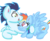 Size: 571x468 | Tagged: safe, artist:simbyfim, rainbow dash, soarin', pony, g4, backwards cutie mark, cute, daaaaaaaaaaaw, duo, female, male, ship:soarindash, shipping, straight