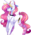 Size: 1663x1889 | Tagged: safe, artist:erinartista, oc, oc only, oc:pink lovely neko, pony, unicorn, clothes, female, mare, simple background, socks, solo, striped socks, transparent background