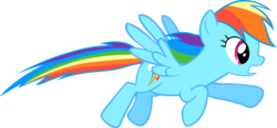 Size: 5395x2496 | Tagged: safe, artist:unfiltered-n, rainbow dash, pegasus, pony, a dog and pony show, g4, my little pony: friendship is magic, season 1, female, frown, high res, mare, open mouth, simple background, solo, transparent background, vector